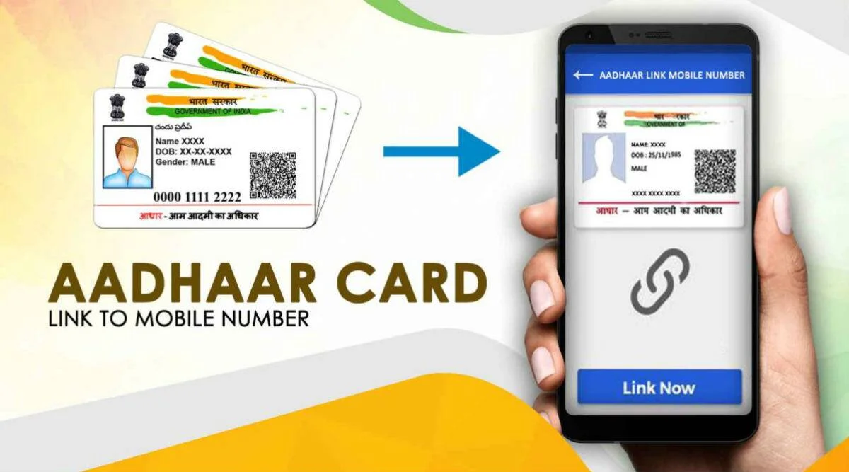 Link Aadhar with Mobile Online
