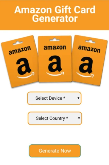 Amazon Gift Card Generator 