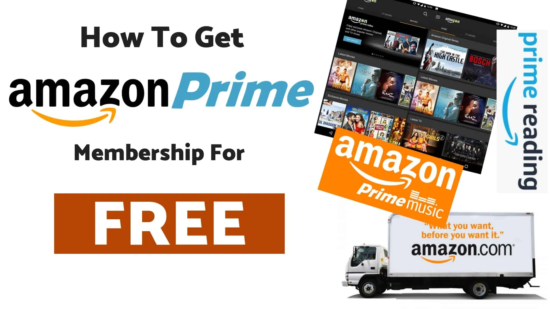 3 Easy Ways to Get Free Amazon Prime Membership For One Year