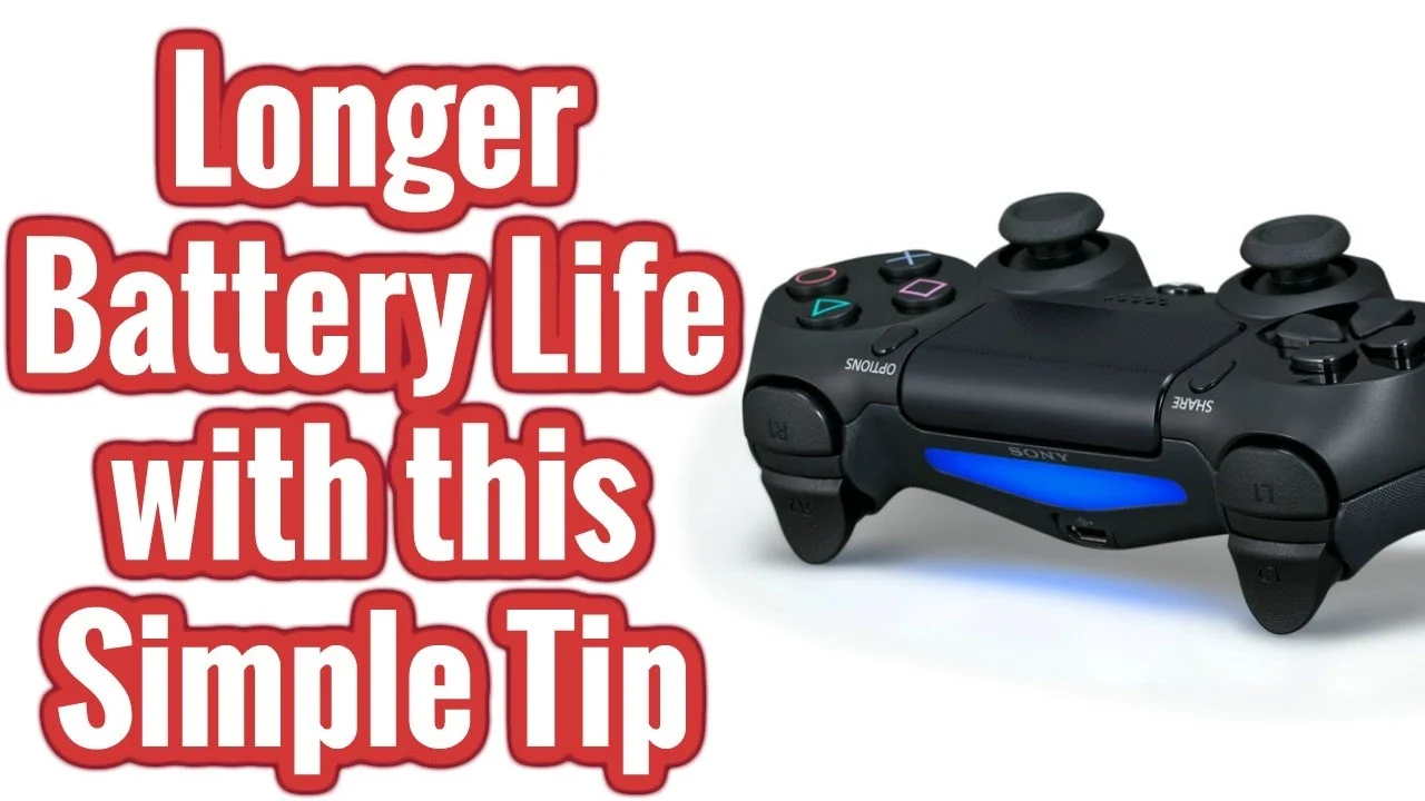 5 Tips for saving battery life in your PlayStation 4 controller