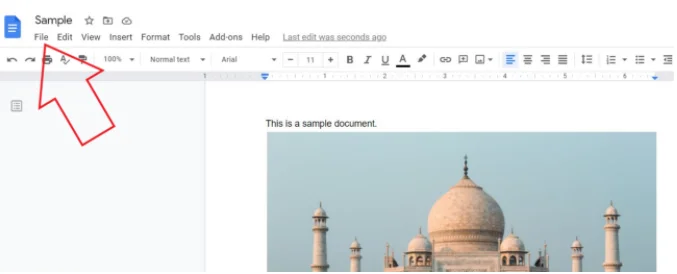 Ways to save Image from Google Doc